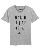 T-shirt Marin D'Eau Douce gris chiné